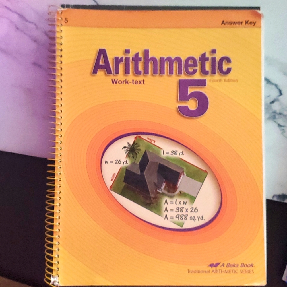 Abeka Arithmetic 5 Work Text Answer Key